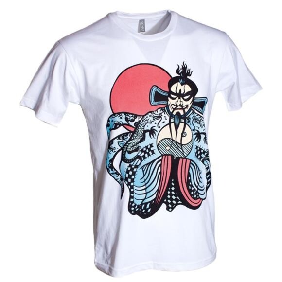 Handmade Other - 1980s Movie Fu Manchu T-Shirt - Jack Burton T-shirt Big Trouble in Little China